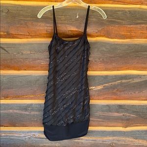 Little Black dress with sequins